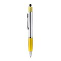 Bolígrafo fidget con spinner antiestrés Amarillo Tinta Azul