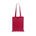 Bolsa Algodón Asas Largas Roj