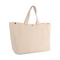 Bolsa shopper de algodón con bolsillo interior