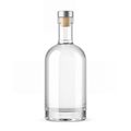 Botella de cristal con tapón de aluminio
