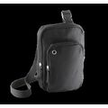 Bolsa bandolera con asa regulable Black