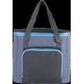 Bolsa isotérmica con asas contrastadas Light Blue Heather / Dark Grey