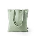 Bolsa de algodón Fairtrade reciclado Verde
