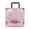 Bolsa en non-woven laminado de acabado metalizado Rosa