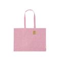 Bolsa Grande Algodón 220g/m2 con Fuelle 9Kg Rosa
