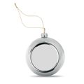 Bola Navideña para Sublimación Plata