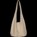 Bolsa bandolera de felpa Cierre magnético Wet Sand