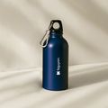 Botella 500 ml acero reciclado con mosquetón