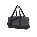 Bolso de fieltro con cremallera y asas