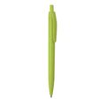 Bolígrafo ecológico de caña de trigo monocolor moteado y resistente ABS Ver