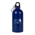 Botella 500 ml acero reciclado con mosquetón