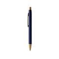 Bolígrafo azul con acabado goma Marino Tinta Azul