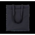 Bolsa shopper algodón asas largas Navy