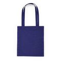 Bolsa de algodón de color 140 g/m² Marino 37X41Cm