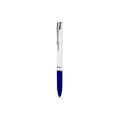 Bolígrafo Blanco Brillo y Tinta Azul Azul
