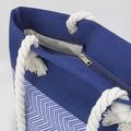 Bolsa de playa con asas de cordón