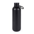 Botella térmica 430ml con vaso integrado Negro