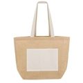 Bolsa de Algodón y Yute con Bolsillo