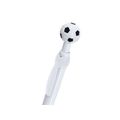 Bolígrafo ABS con pulsador balón de fútbol