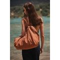 Bolsa shopper de algodón con bolsillo interior