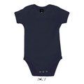 Body Bebé 100% Algodón Peinado French Marino XS