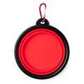 Bol plegable para mascotas Rojo TALLA ÚNICA ADULTO