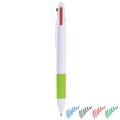 Bolígrafo 4 colores en ABS Blanco PS