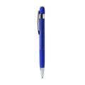 Bolígrafo de aluminio de agarre rayado Royal Tinta Azul