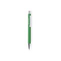 Bolígrafo Aluminio Bicolor Marcaje a Láser Plateado Verde