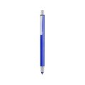 Bolígrafo aluminio en colores variados y puntero táctil a juego Azul