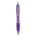 Bolígrafo Automático ABS Violeta Transparente