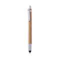 Bolígrafo de bambú ecológico con puntero táctil