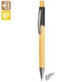 Bolígrafo de bambú y metal Ne