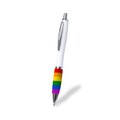 Bolígrafo Blanco Empuñadura Rainbow Rainbow
