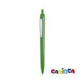 Bolígrafo Carioca de colores con clip metálico Verde