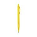 Bolígrafo chic de diseño rectangular translúcido Amarillo
