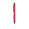 Bolígrafo en colores flúor con puntero y detalles en negro Rojo