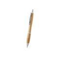 Bolígrafo ecológico de bambú con detalles en caña de trigo Bolígrafo ecológico de bambú ergonómico y detalles de caña de trigo