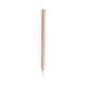 Bolígrafo ecológico en bambú con punta de colores  Blanco