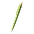 Bolígrafo de fibra de trigo con pulsador de bambú