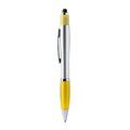 Bolígrafo fidget con spinner antiestrés Amarillo Tinta Azul