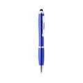 Bolígrafo de formas ovaladas con puntero táctil Azul