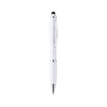 Bolígrafo de formas ovaladas con puntero táctil Blanco