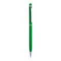 Bolígrafo giratorio de aluminio Verde Helecho TINTA AZUL
