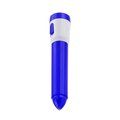 Bolígrafo Linterna LED con Capucha Azul