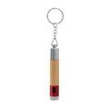 Bolígrafo llavero con linterna led Roj
