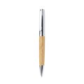 Bolígrafo de Metal y Bambú Elegante