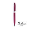 Bolígrafo Metal Giratorio de Alexluca Italia Rojo