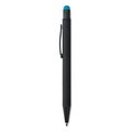 Bolígrafo negro ideal para grabado láser a color con puntero a juego