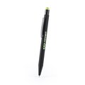 Bolígrafo negro mate personalizado del color del puntero